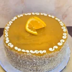 Torta de panqueque de naranja