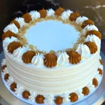 Torta de manjar nuez
