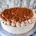 Torta de tiramisú