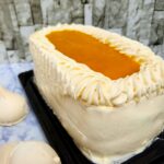 Torta helada de mango