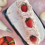 Torta helada de frutilla