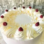 Torta de merengue frambuesa